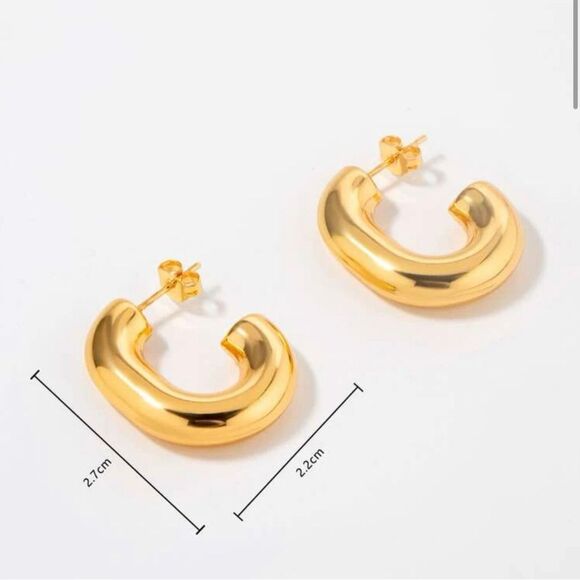 Minimalistic hoops    - Picture 3 of 3